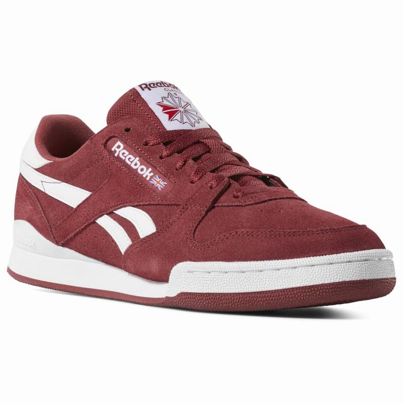 Reebok Phase 1 Pro Tenisky Panske - Červené/Biele QT3134EZ